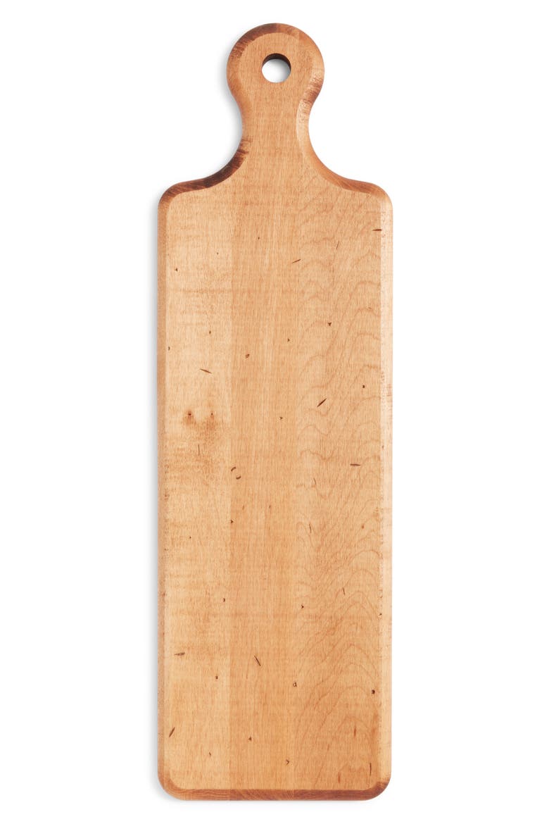 Artisan Wood Serving Plank, Main, color, MAPLE