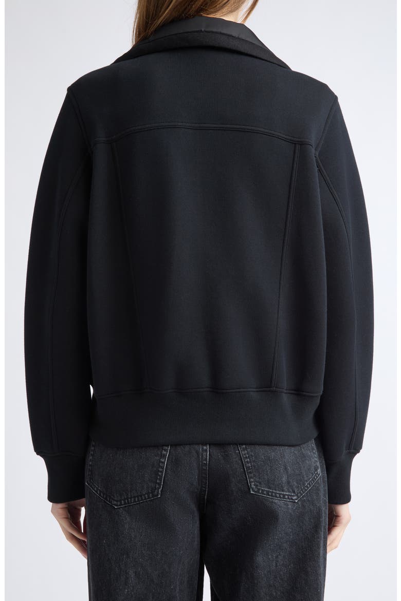 ジャケット・アウター sacai Sponge Sweat Blouson - BLACK 001 Sacai Sponge Sweat Blouson (Women) | Nordstrom