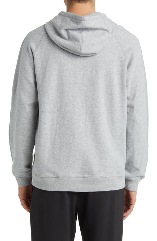 Reigning Champ Classic Fit Handcrafted Midweight Terry Hoodie In Gray