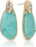 Ettika Majestic Stone Drop Earrings