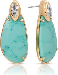 Ettika Majestic Stone Drop Earrings