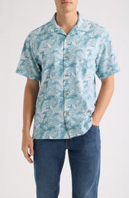 Tommy Bahama Balboa Fronds Print Camp Shirt