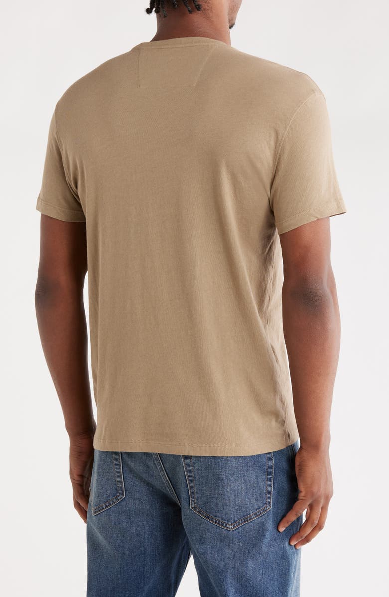 John Varvatos Revolution Organic Cotton Graphic T-Shirt, Alternate, color, Haze Gray