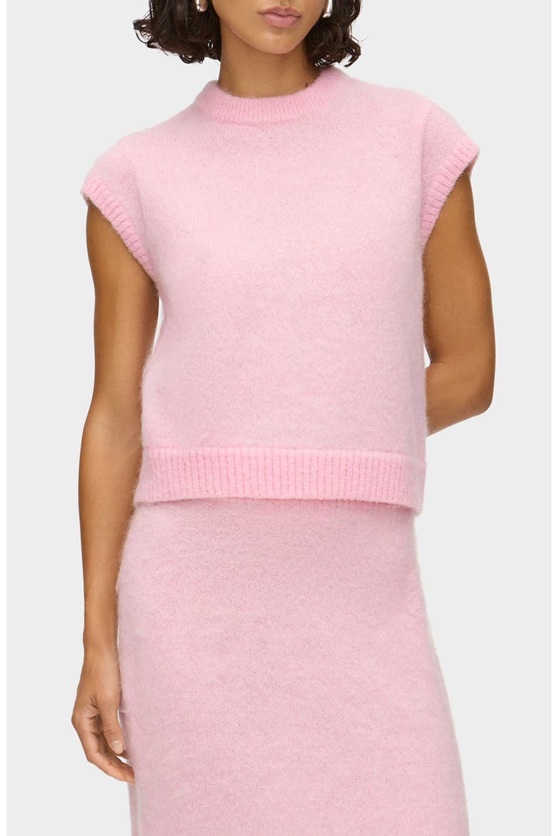 Jess Knit T-Shirt, Main, color, PINK