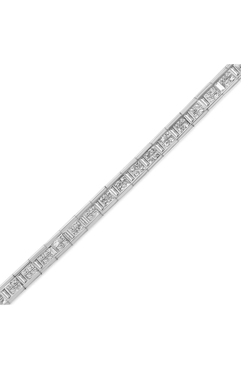 Haus of Brilliance 14K White Gold 4 3/8 Cttw Diamond Tennis Bracelet, Alternate, color, White