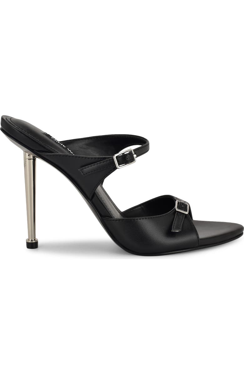 Nine West Reida Stiletto Sandal, Alternate, color, Black