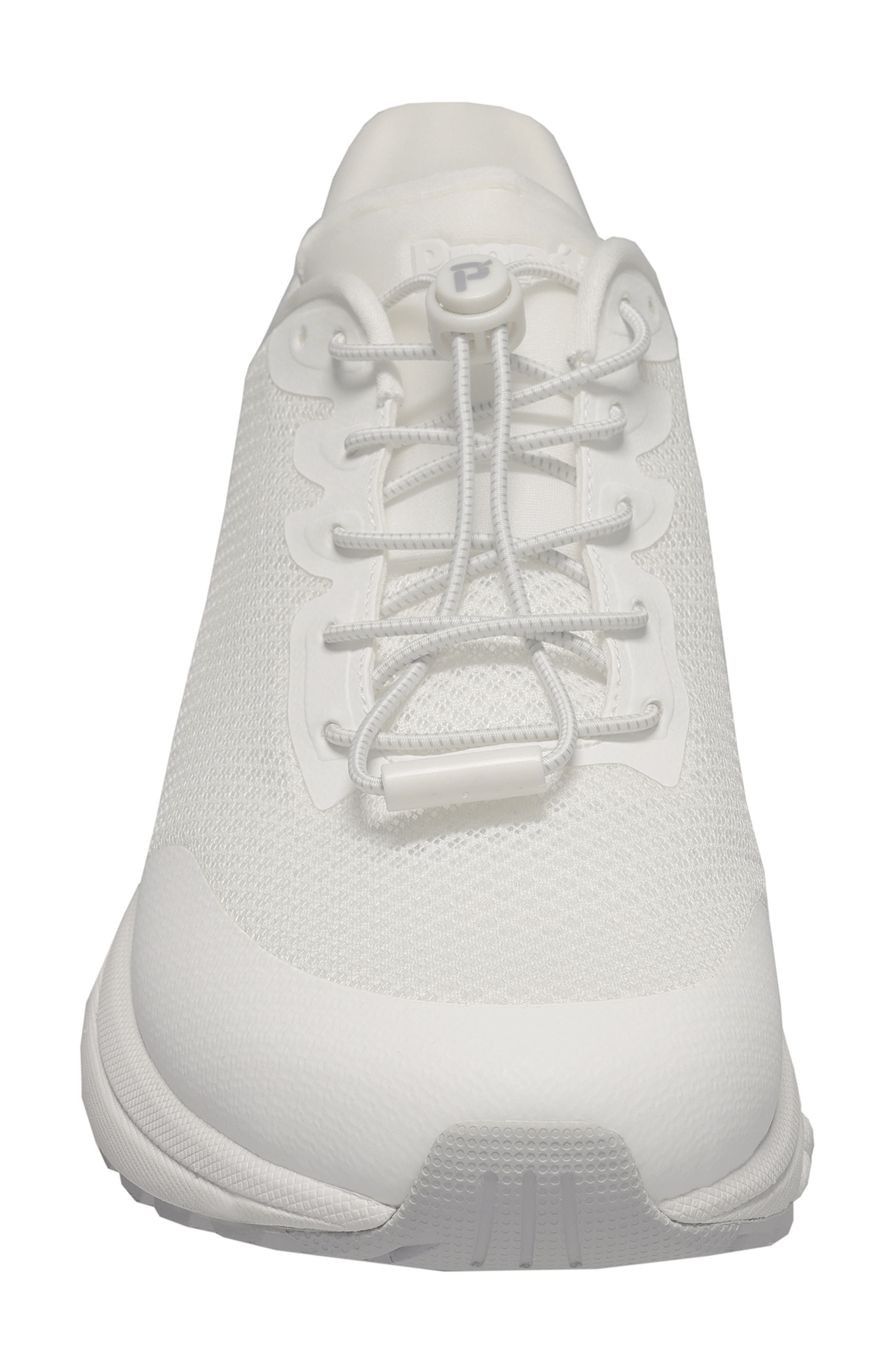 One Velocity Knit Sneaker, Alternate, color, WHITE