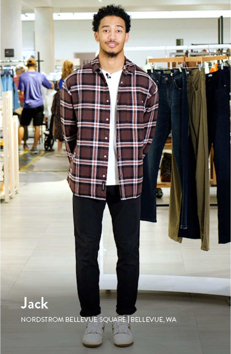 Kesler Plaid Cotton Button-Up Shirt, sales video thumbnail