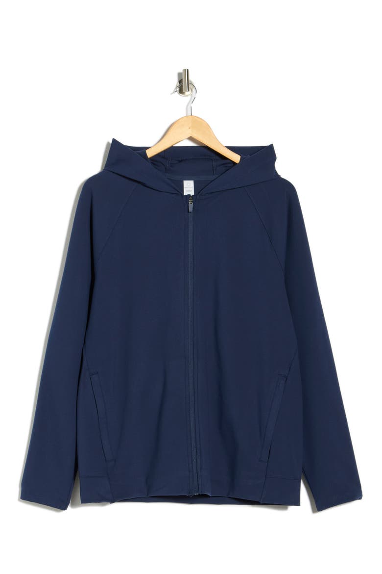 Lux Kinetic Hoodie, Alternate, color, NAVAL BLUE