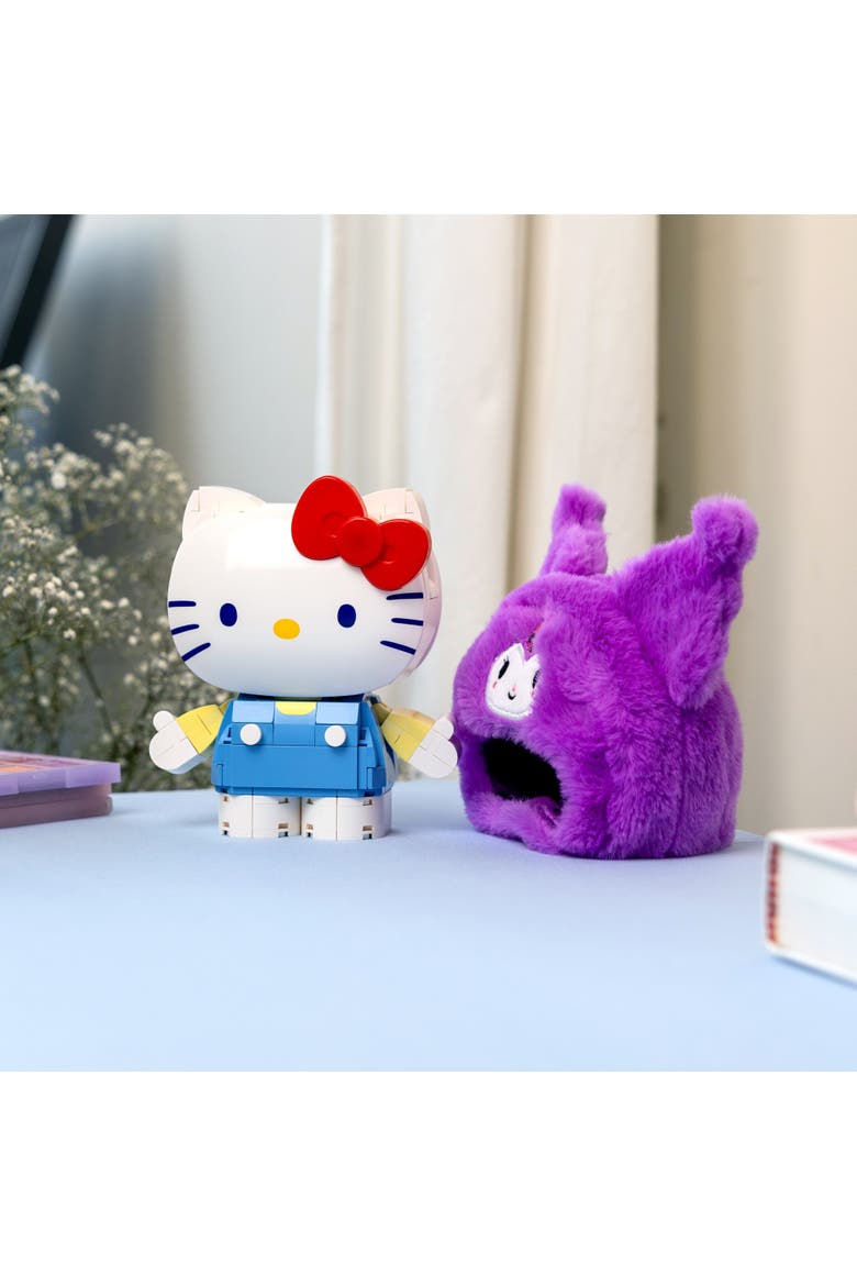 Hello Kitty Kuromi Fluffy Fit Building Set, Alternate, color, Purple