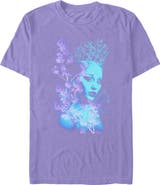 Wicked: For Good Men's Wicked For Good Glinda Double Exposure Portrait Graphic T-Shirt
