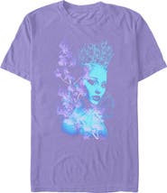 Wicked: For Good Men's Wicked For Good Glinda Double Exposure Portrait Graphic T-Shirt
