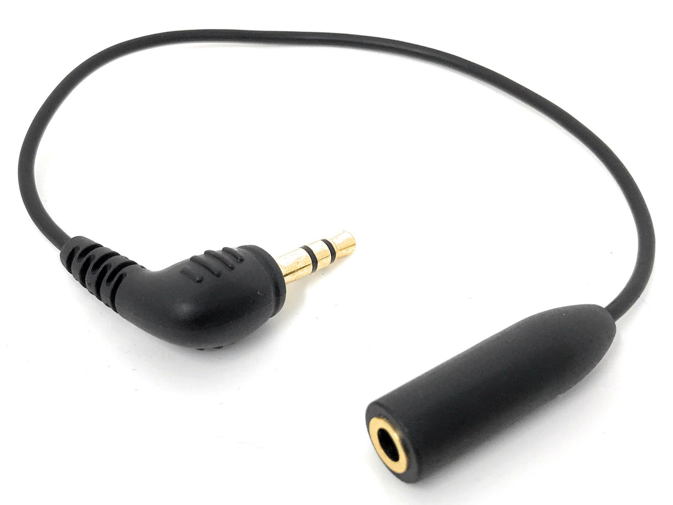 MOVO MC4 TRRS to TRS Adapter - 3.5mm Microphone Adapter Cable in Black at Nordstrom