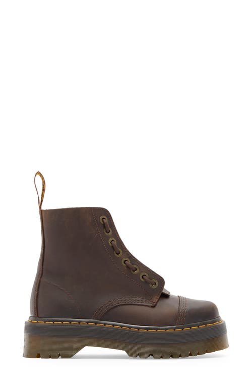 Dr. Martens' Dr. Martens Sinclair Platform Bootie In Brown