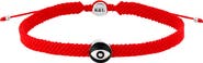 Karma and Luck Men's Red String Evil Eye Bracelet Hopeful Outlook