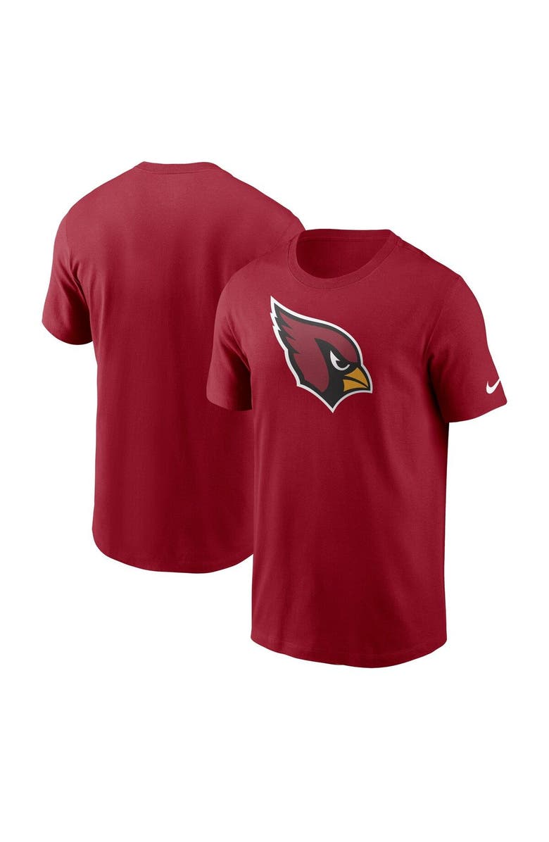 Nike Men's Nike Cardinal Arizona Cardinals Logo Essential T-Shirt, Main, color, Cardinal