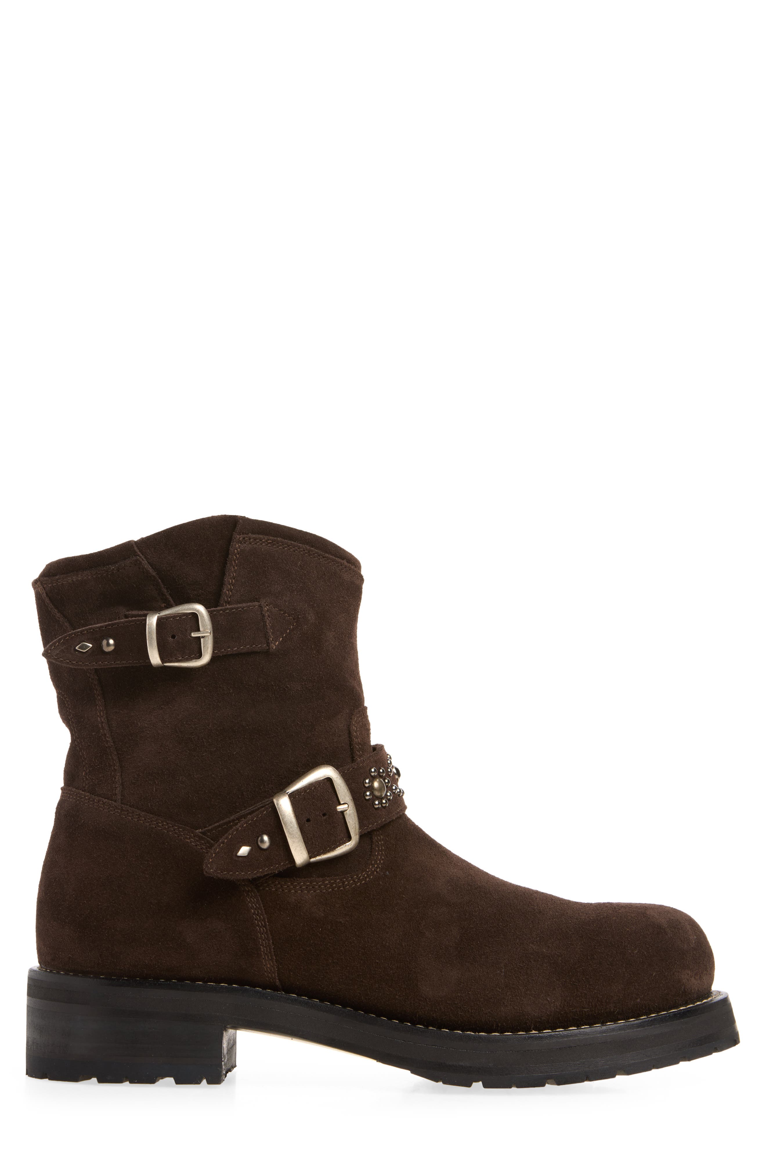 8-Inch Rider Boot, Alternate, color, BROWN SUEDE