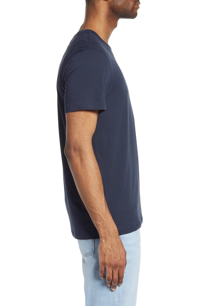 Men's Feather Weight Crewneck T-Shirt, Alternate, color, NAVY