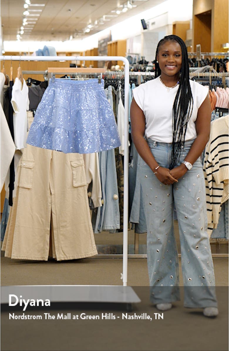 Sequins Miniskirt, sales video thumbnail