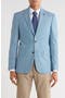 Jarrow Slim Fit Blue Wool Blend Blazer