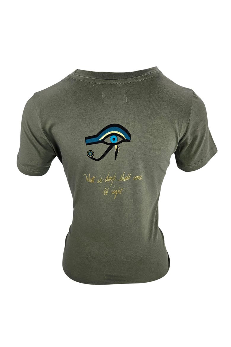 x On/Off Essentials One Eye T-Shirt, Alternate, color, khaki