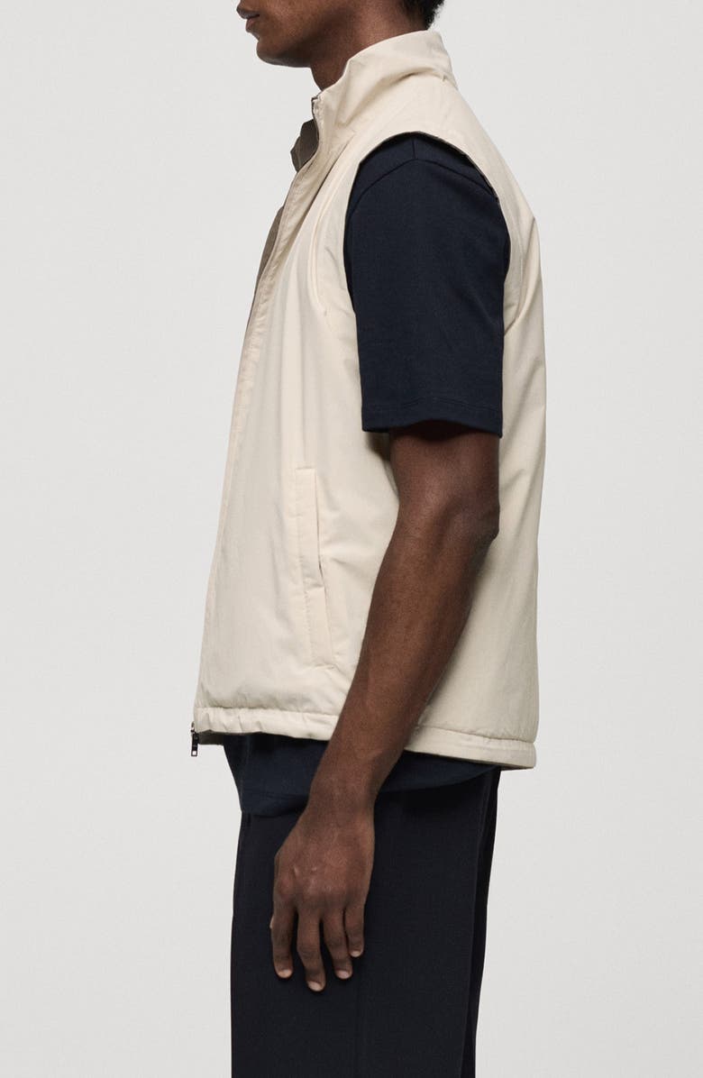 MANGO Water Repellent Reversible Vest, Alternate, color, 