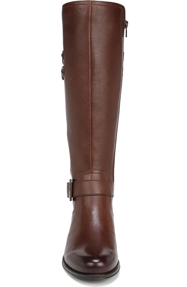 Naturalizer Jessie Knee High Riding Boot, Alternate, color, Chocolate Leather