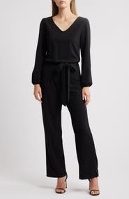 NIKKI LUND Aileen Long Sleeve Jumpsuit