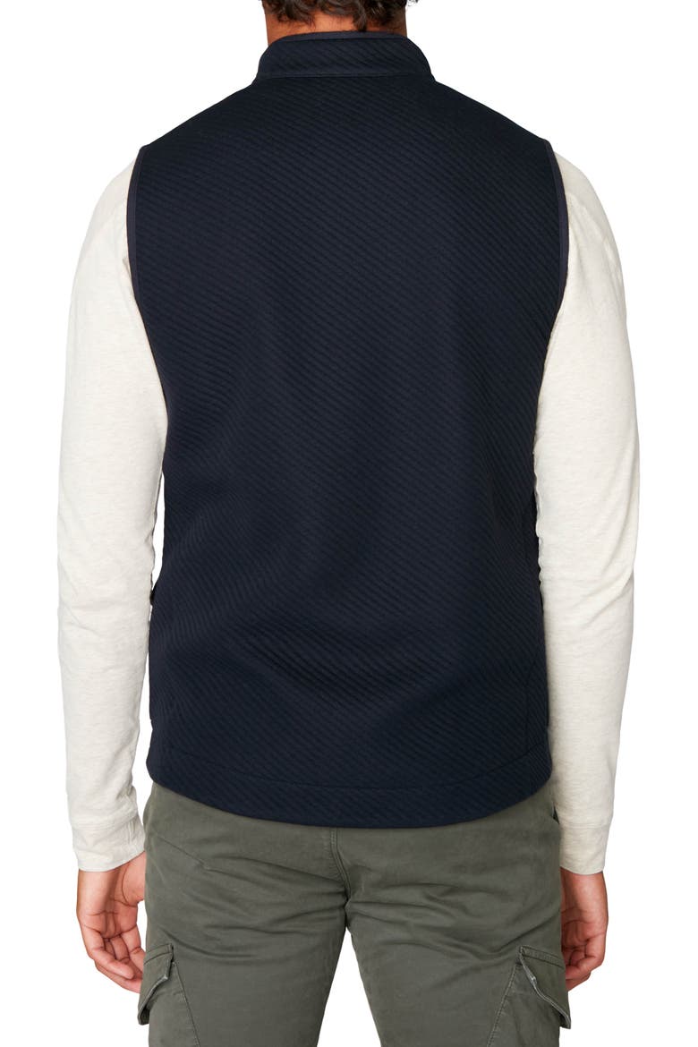 Fuji Slim Fit Vest, Alternate, color, NAVY