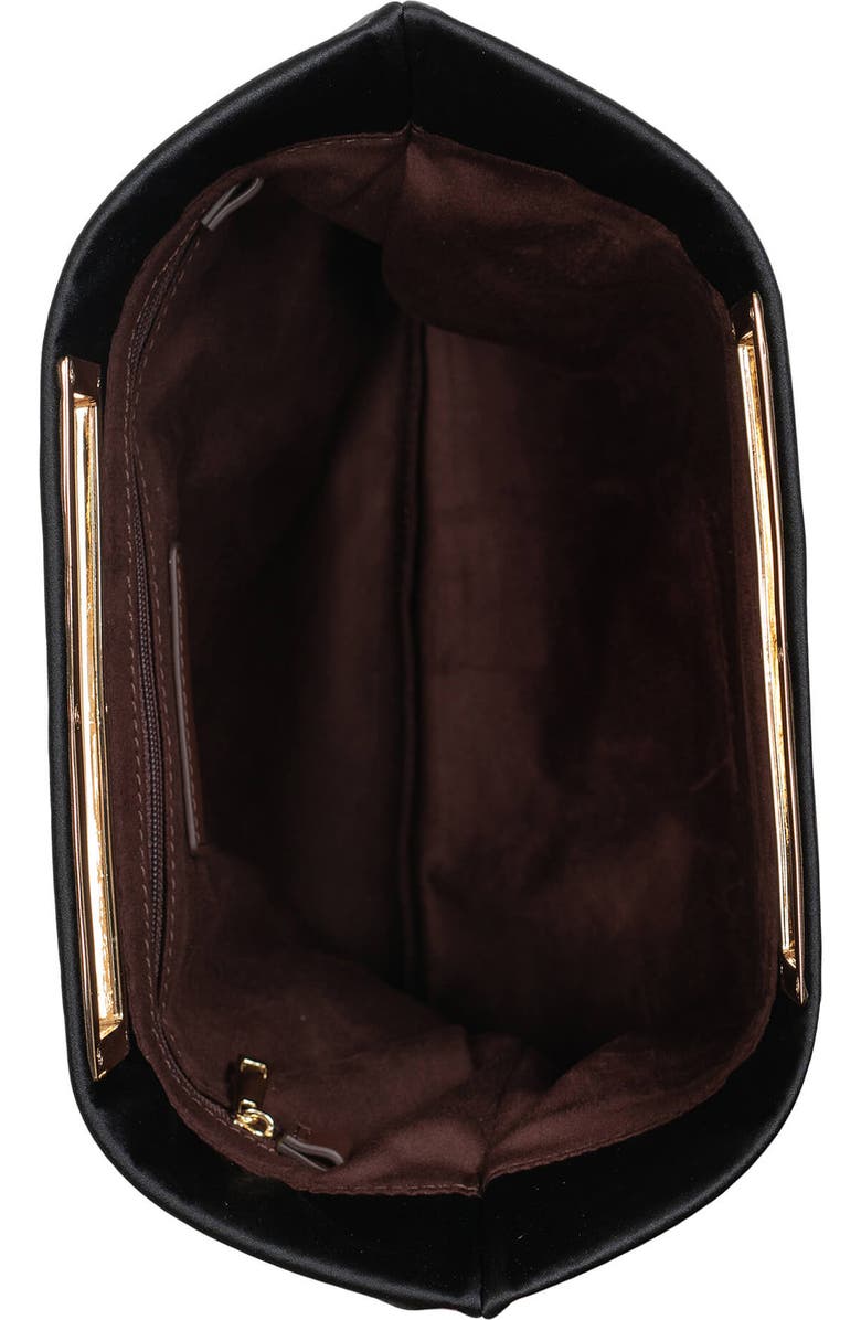 Jeffrey Campbell To-Go Satin Clutch, Alternate, color,