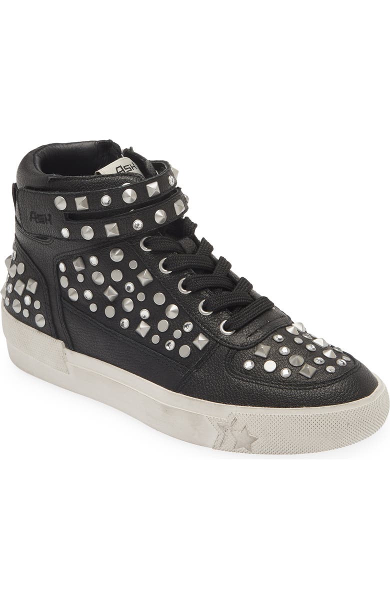 Ash Myraid Studded High Top Sneaker, Main, color,