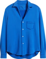 Frank & Eileen Eileen Relaxed Terry Button-Up Shirt