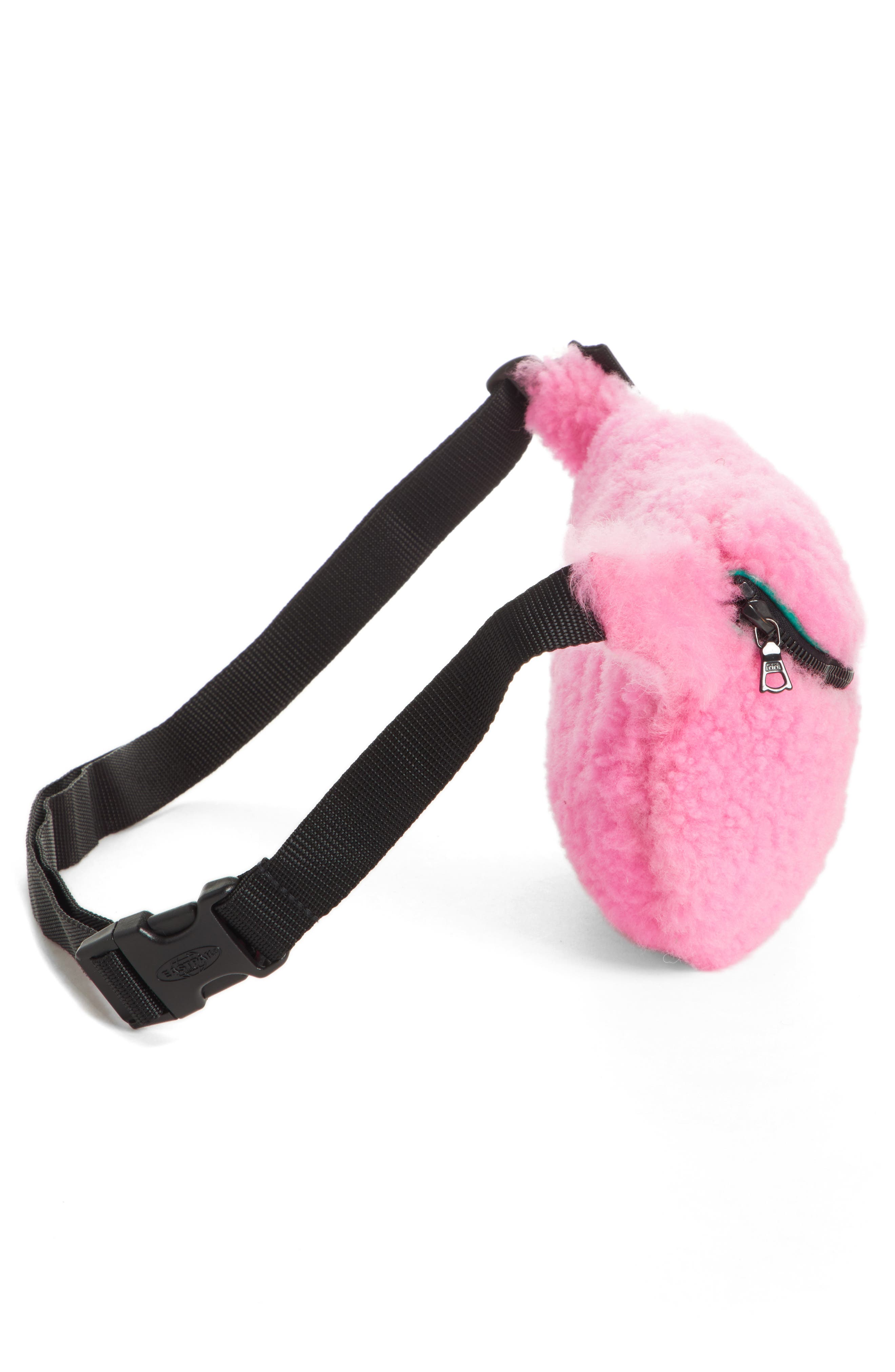 Ashley Williams Genuine Shearling Belt Bag, Alternate, color, 