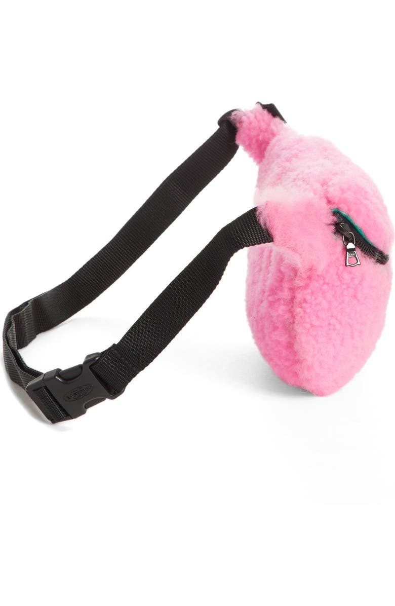 Ashley Williams Genuine Shearling Belt Bag, Alternate, color,