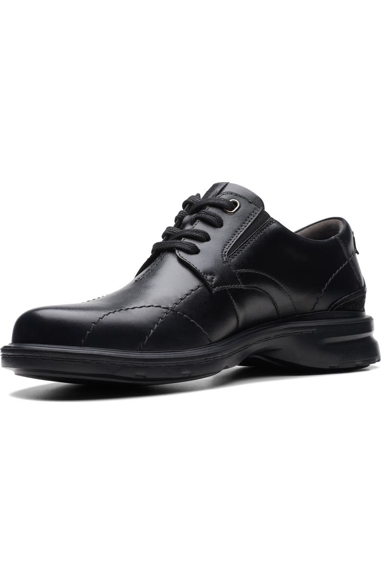 Clarks<sup>®</sup> Gessler Derby, Alternate, color, Black Leather