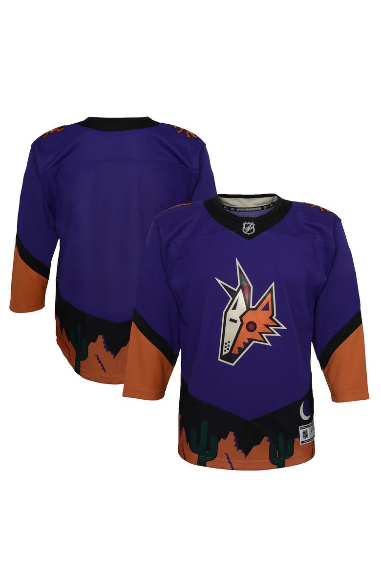 Outerstuff Youth Purple Arizona Coyotes 2020/21 Special Edition Premier Jersey, Alternate, color, 