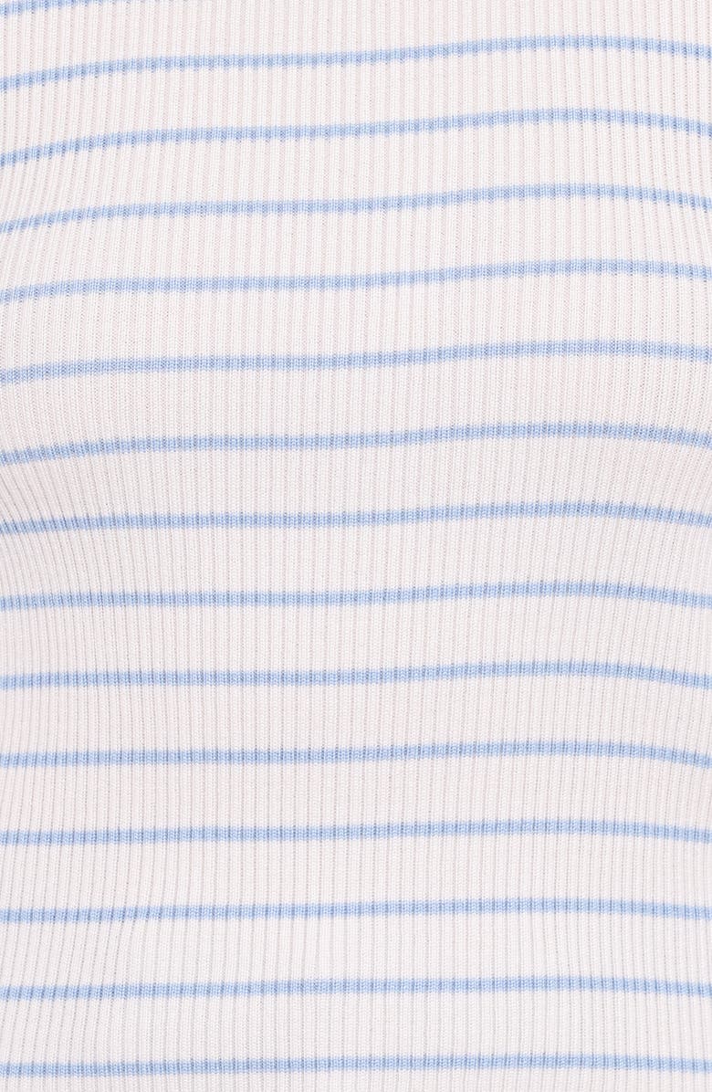 Petal & Pup Stacie Rib Top, Alternate, color, Light Blue Stripe