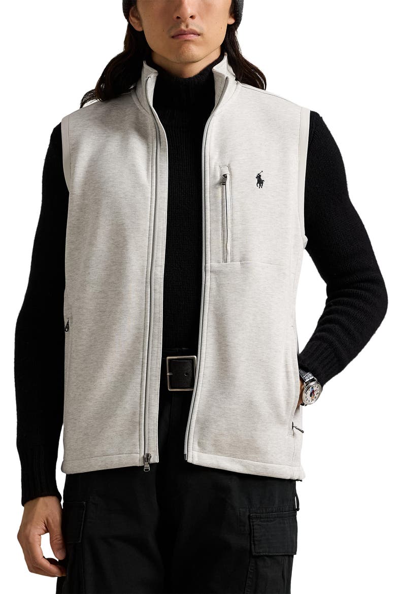 Double Knit Zippered Vest (Men) | Nordstrom