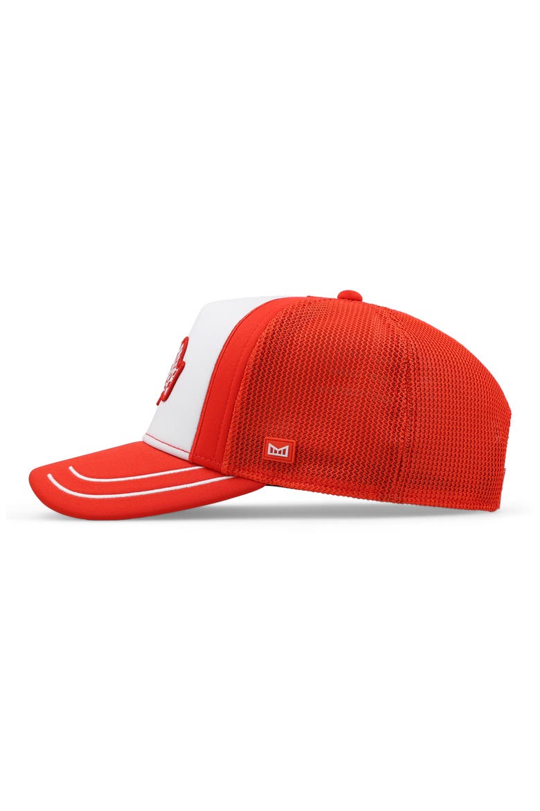 Odysea MPH Pit Crew Hydro Snapback Ball Cap, Alternate, color, RED ALERT