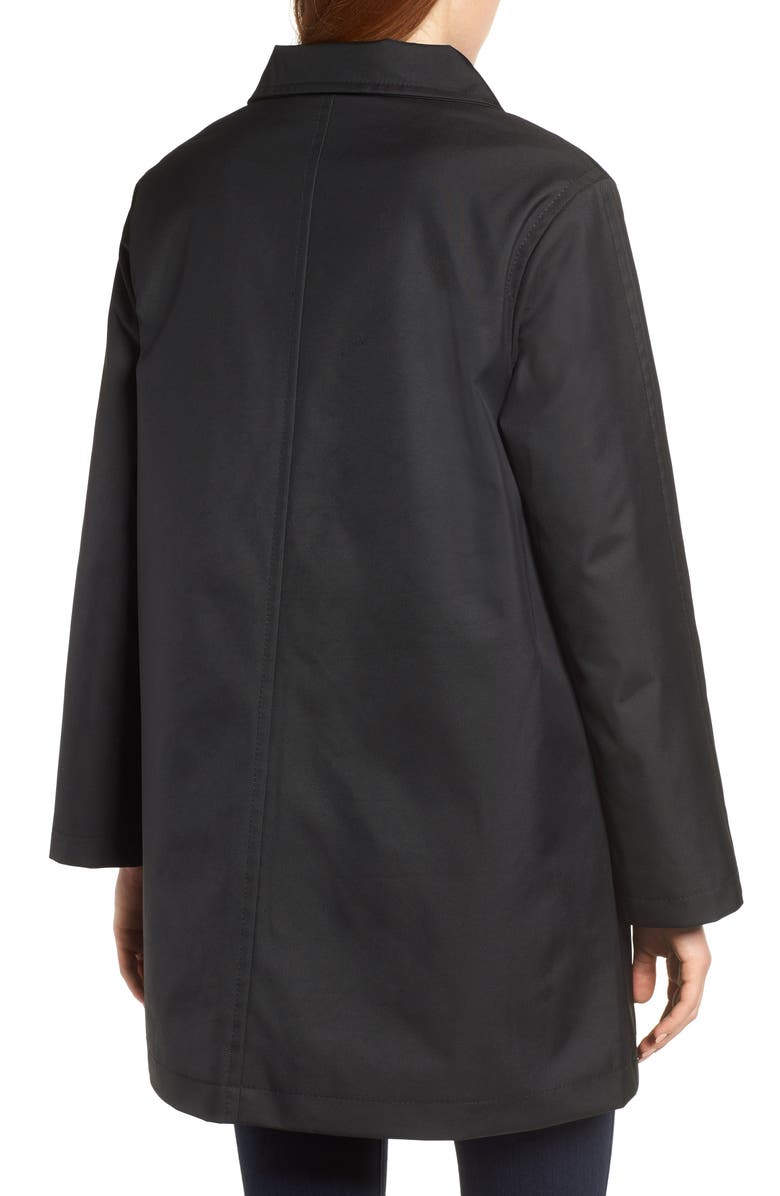 Trina Turk Tenley Asymmetrical Collar Coat, Alternate, color, 