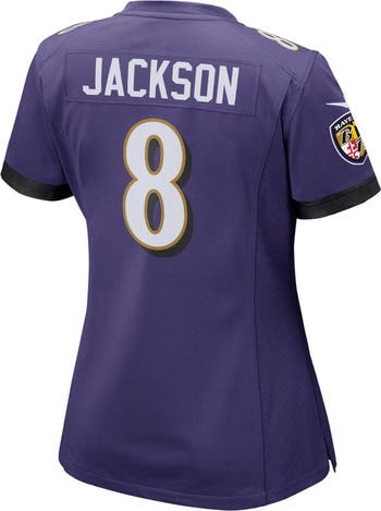 Nike Women s Nike Lamar Jackson Purple Baltimore Ravens Game Jersey Nordstrom