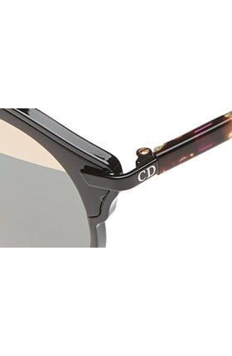 DIOR So Real 48mm Brow Bar Sunglasses, Alternate, color,