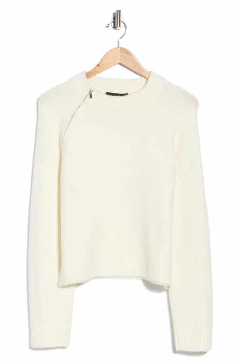 Zip It Crewneck Sweater