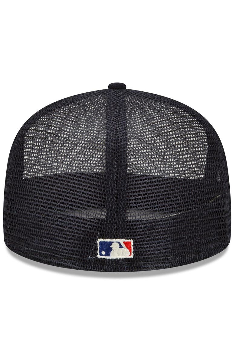 New Era x Fear of God Men's New Era x Fear of God Navy Mesh 59FIFTY Fitted Hat, Alternate, color, Navy