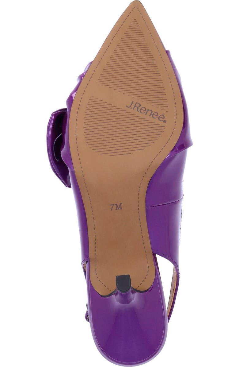 J. Reneé Lenore Pointed Toe Slingback Pump, Alternate, color,