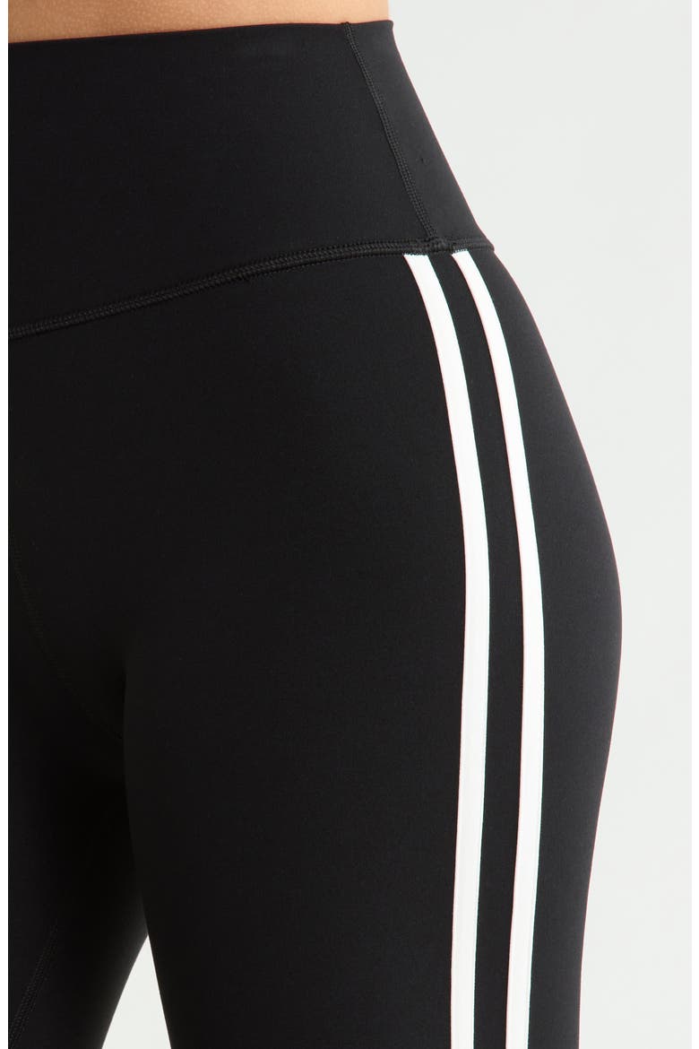 Ella Airweight Leggings, Alternate, color, BLACK/ WHITE