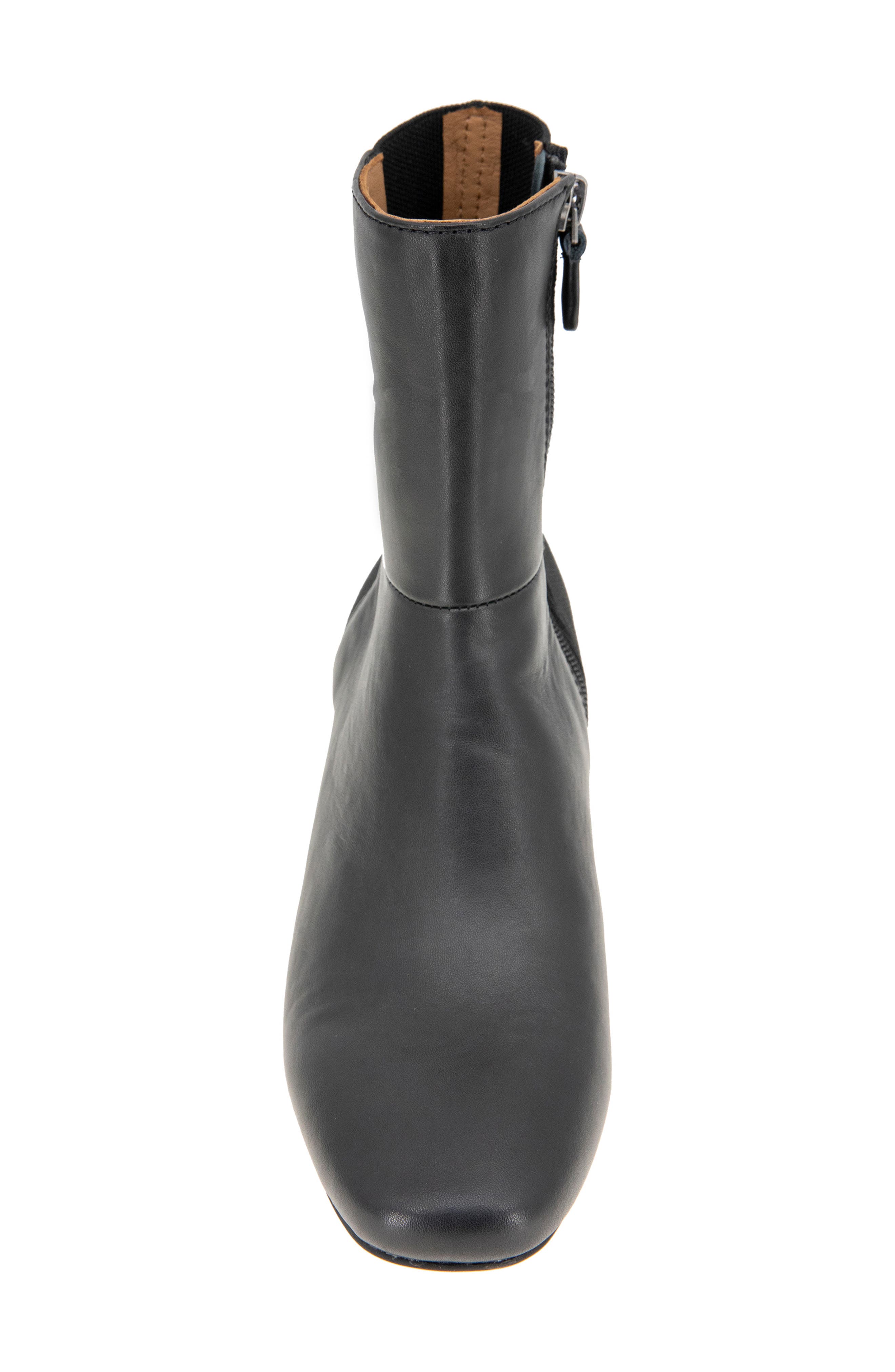 Gentle Souls Eileen Block Heel Bootie, Alternate, color, Black Leather