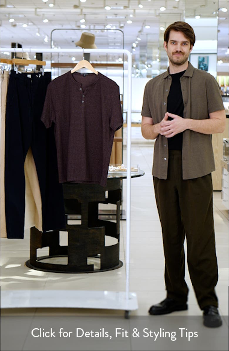 Whitley Short Sleeve Henley, sales video thumbnail