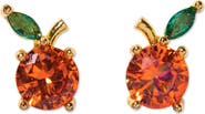 Girls Crew Orange Juice Stud Earrings