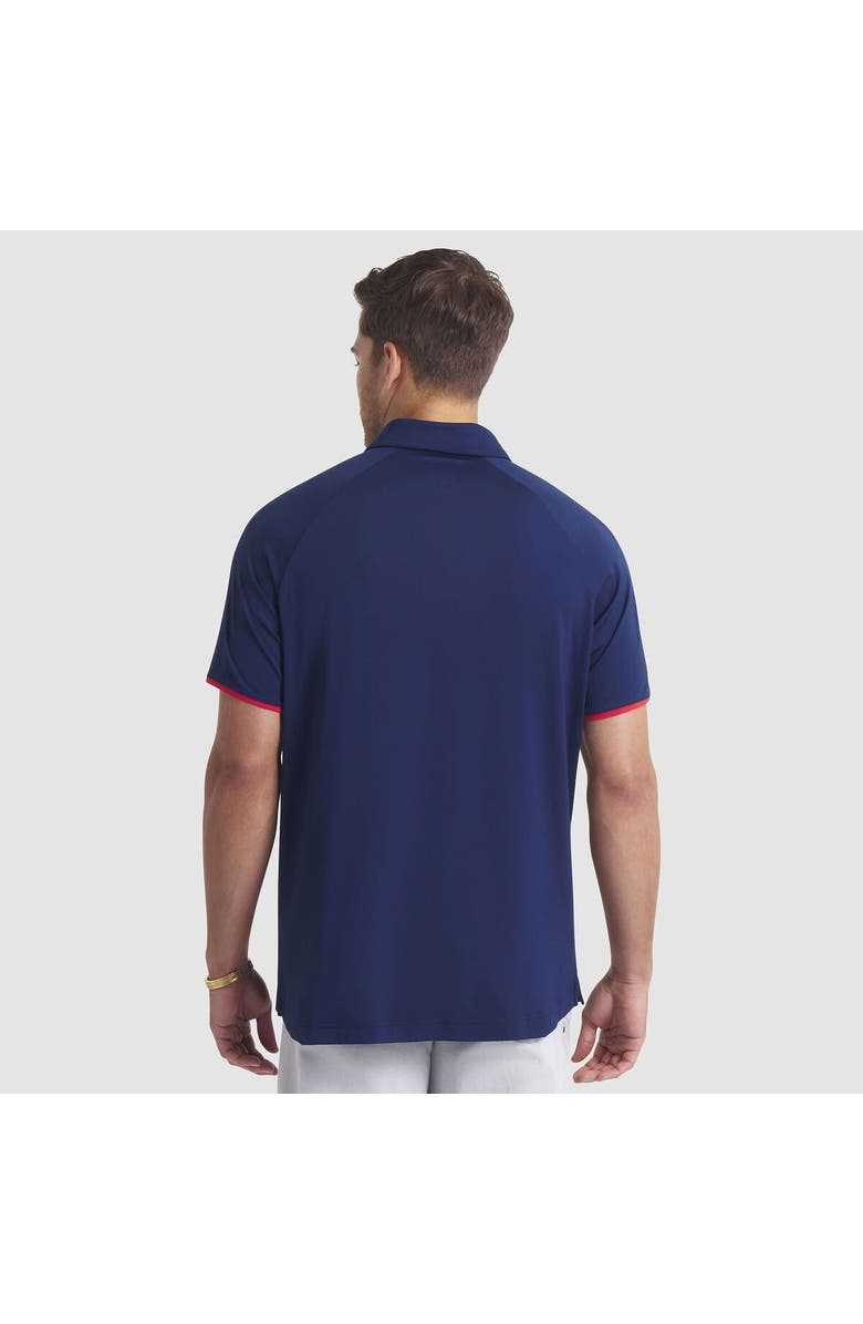 FANATICS Men's Fanatics Navy New York Rangers Authentic Pro Rink Raglan Polo, Alternate, color, Navy
